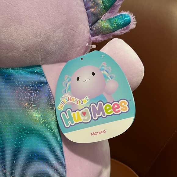 Monica the Lavender Axolotl 18” Squishmallow HugMee - Picture 4 of 10